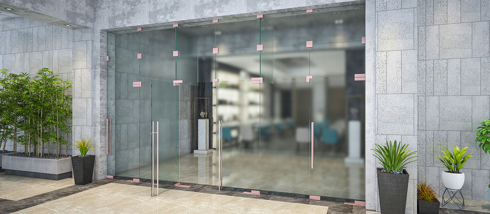 Premium Glass Fittings for Modern Architecture