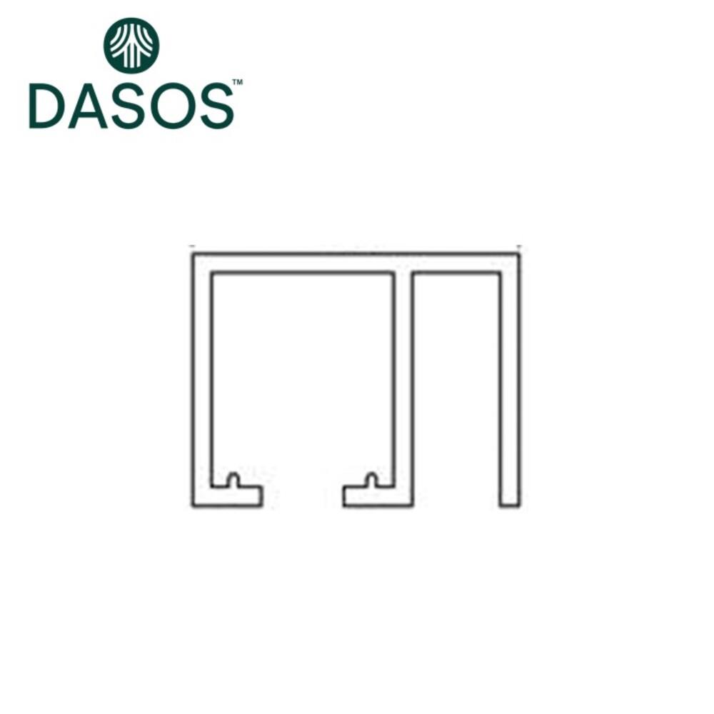 Bridge Aluminum Track One Fix & One Sliding