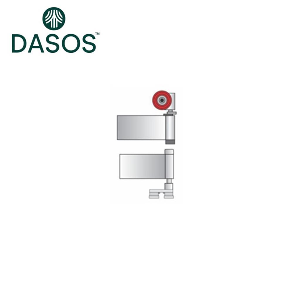 Top & Bottom End Hinges with Roller & Bottom Guide